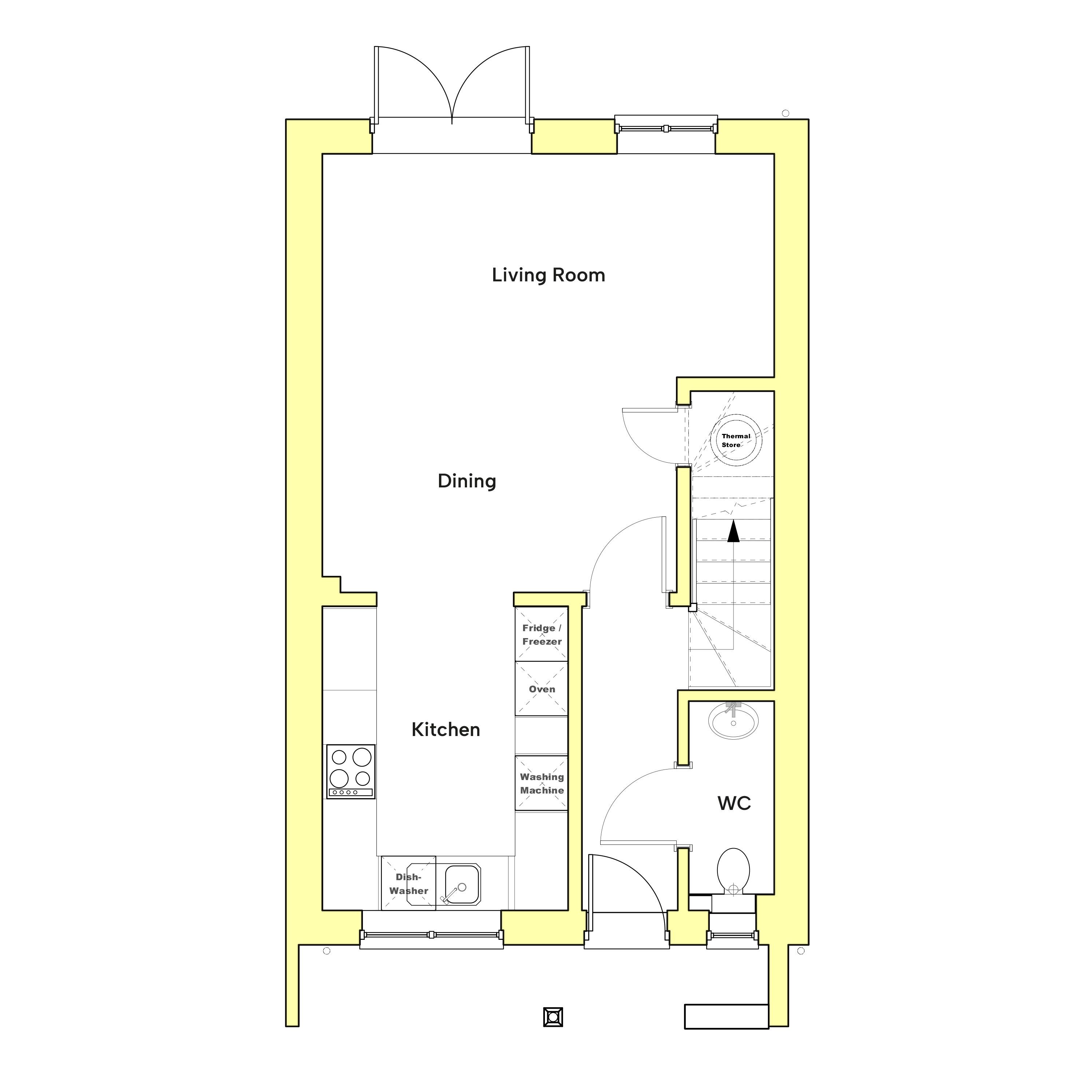Floor plan of the Curlew